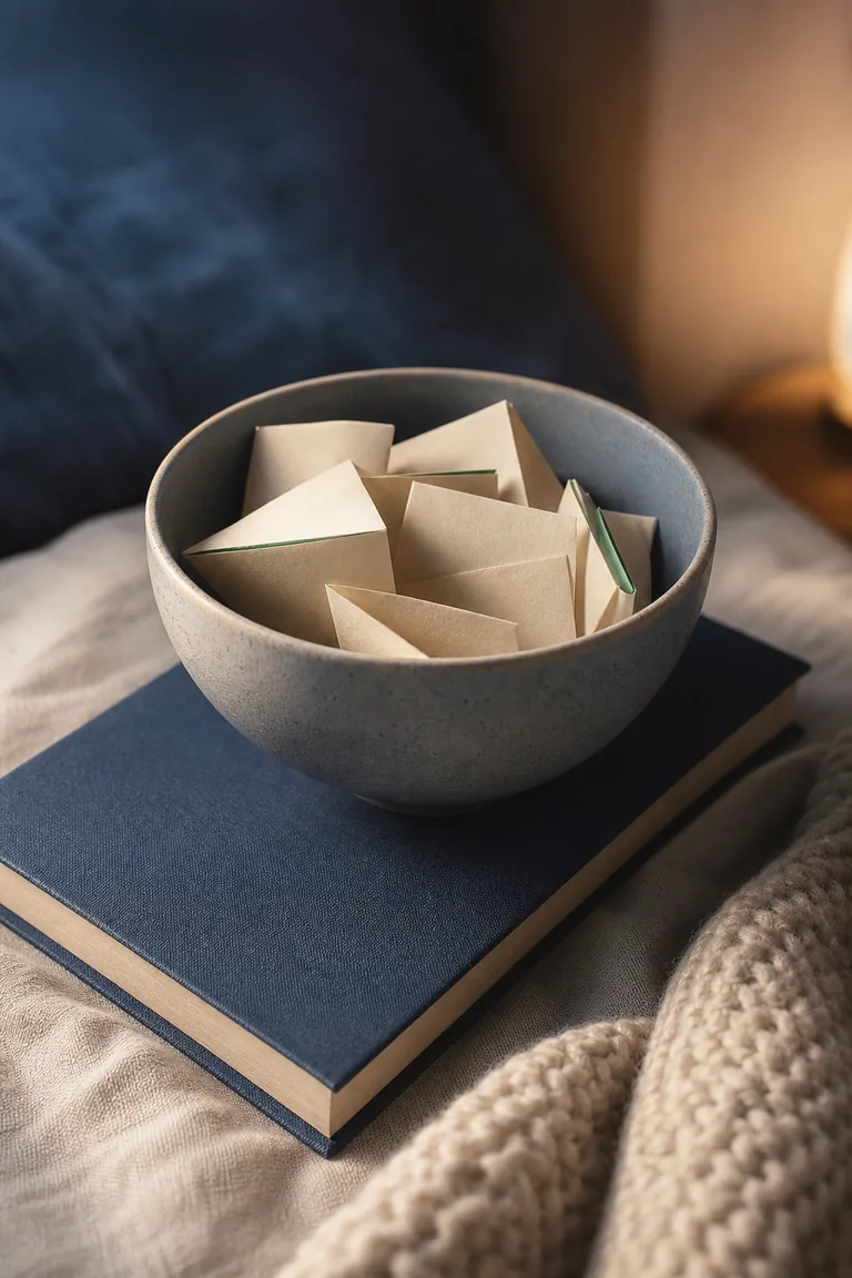 Bedtime Worry Reset Mini Book